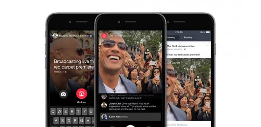 Facebook launches Live Streaming for all U.S. iPhone users, takes on rival Periscope