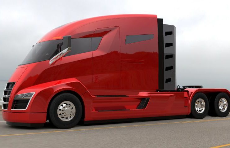 Nikola Motor Company releases One and Zero Hybrid Trucks nikola-semi-truck
