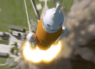 Experience a thrilling rocket ride into Space with this video