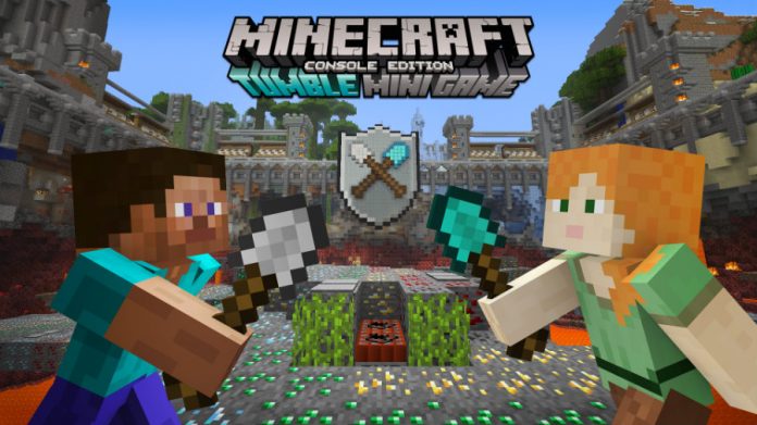 Minecraft Tumble Mini Game
