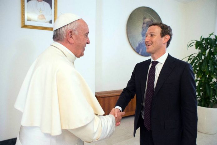 Mark Zuckerberg visits Rome and meets Pope Francis Mark Zuckerberg visits Rome and meets Pope Francis