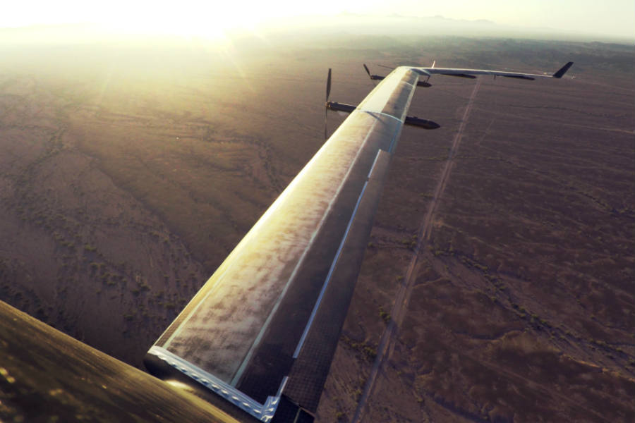 Watch Aquila's first flight, Facebook's internet drone