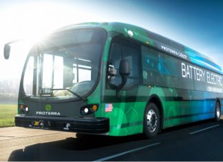 Electric bus startup Proterra unveils new Catalyst E2 bus