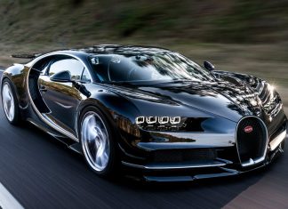 The new 2017 Bugatti Chiron has full top speed of 285 mph