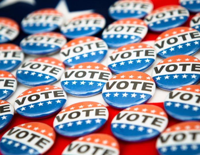 Vote button for the 2012 Election