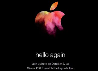 Apple-heello again-october 27-launching event
