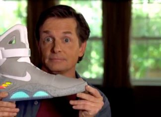 Nike & Michael J. Fox raffle off Back To The Future shoes
