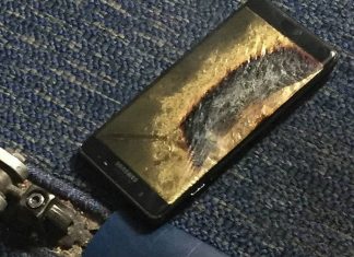 Replaced Galaxy Note 7 explodes at Lousville Airport