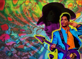 St. Paul dressed in purple for the official Prince Tribute St. Paul dressed in purple for the official Prince Tribute