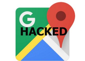 Google Maps Hacked.