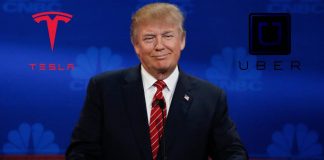 Tesla-Uber-Donald Trump