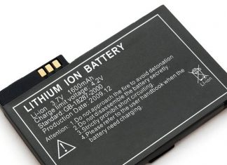 Lithium ion battery.