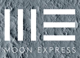 Moon Express logo.