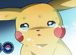 Pikachu crying