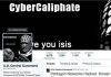 Twitter-Cyber-caliphate-account