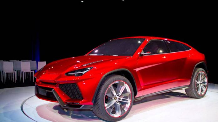 Lamborghini 2018 Urus hybrid SUV concept 2012 - exhibition Lamborghini 2018 Urus hybrid SUV concept 2012 - exhibition