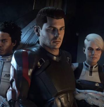 Mass Effect Andromeda crew members.