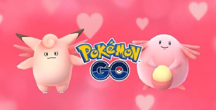 Pokémon GO Valentine's Day bonus. Pokémon GO Valentine's Day special.