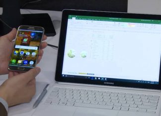 Samsung Flow demonstration - Galaxy Book.