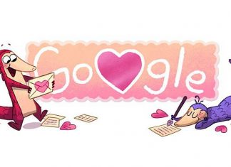 Valentine-day-google-doodle-pangolin