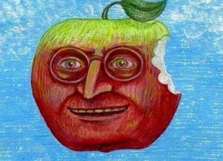 Steve Jobs-Apple illustration