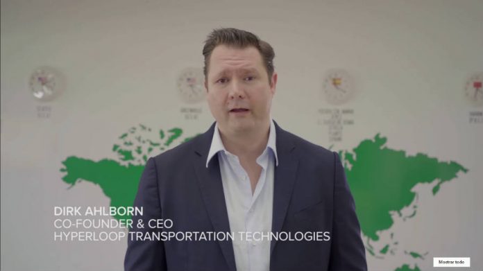Dirk Ahlborn Hyperloop Transportation Technologies Co-Founder & CEO Dirk Ahlborn Hyperloop Transportation Technologies Co-Founder & CEO