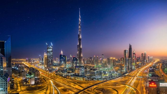 Dubai at night Dubai at night
