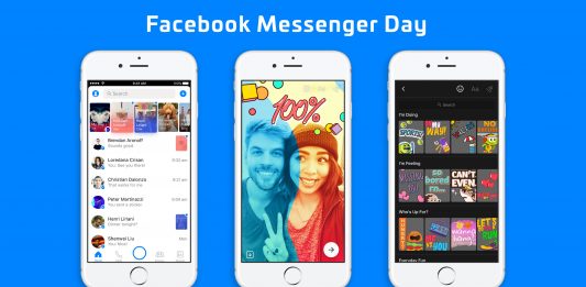 Facebook introduces Messenger Day to stay hip
