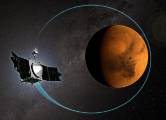 NASA’s MAVEN satellite avoids collision with Martian moon