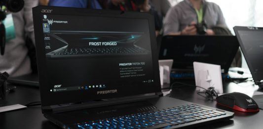 Acer Predator Triton 700 photo.