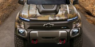 U.S. Army will use the ZH2, a modern stealth truck by GM