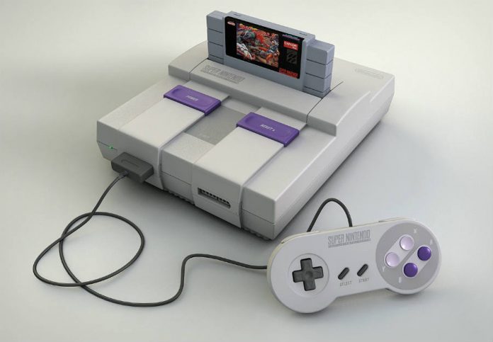 mini SNES;Nintendo;christmas SNES photograph