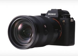 Sony A9 front/left side angle