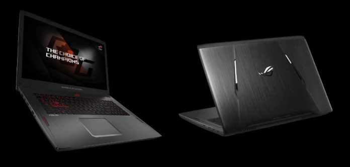 Amd, Ryzen, ROG Strix GL702ZC, gaming laptops ROG Strix GL702ZC information