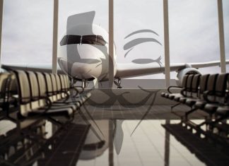 3 cybersecurity tips for travelers – Summer 2017 Airport with Guy Fawkes mask