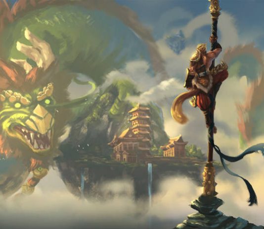 Monkey King vs Chinese Dragon.