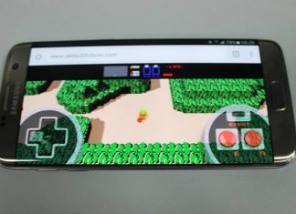 Playing The legend of Zelda on a smartphone