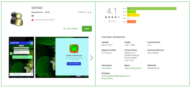 SonicSpy spyware infiltrates Android's Google Play