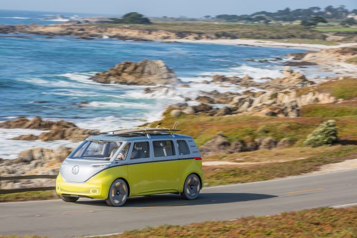VW’s electric I.D. Buzz revives the groovy Microbus