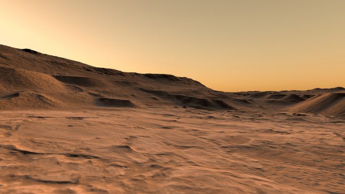 Mars surface