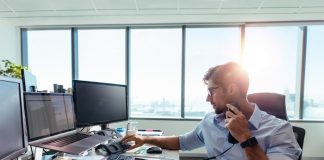 Man Working at the Office