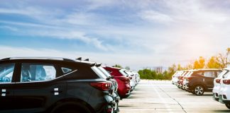 New Vehicles Car Dealer Lot