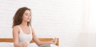 Young Millennial Meditating