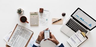 Online Virtual Banking Concept