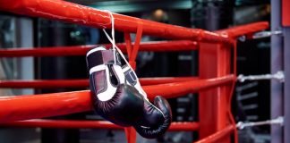 Boxing Gloves After Gym Sparring