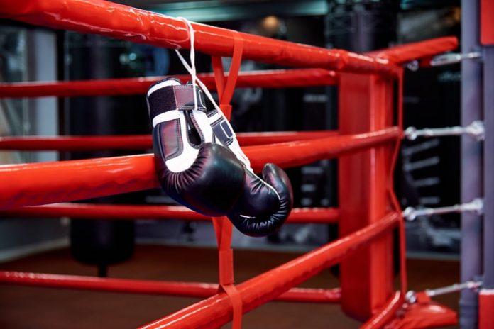 boxing-gloves-ring-gym Boxing Gloves After Gym Sparring