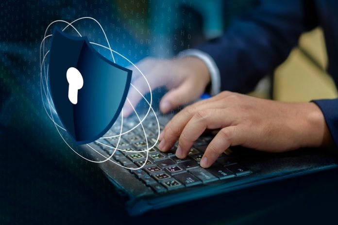 cybersecurity-laptop Cybersecurity Laptop Concept