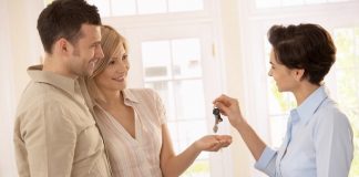 Real Estate Agent Selling Home