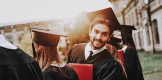 University Business Degree Graduate