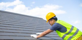 Roof Construction Worker